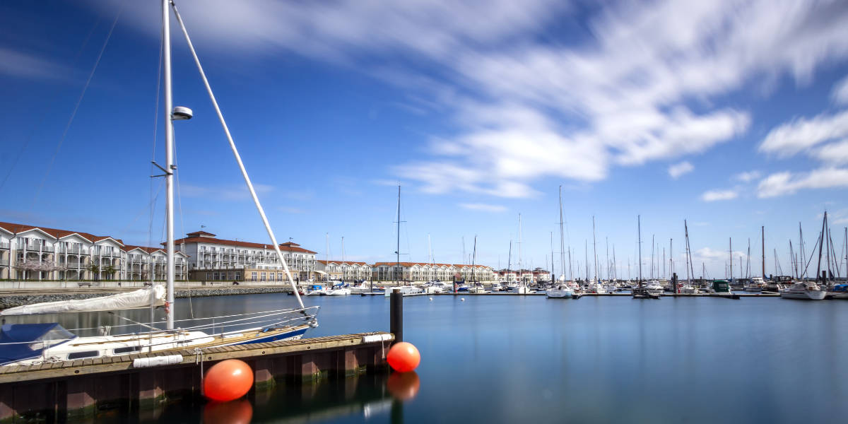 Der Boltenhagener Hafen - ein prächtiger Anblick